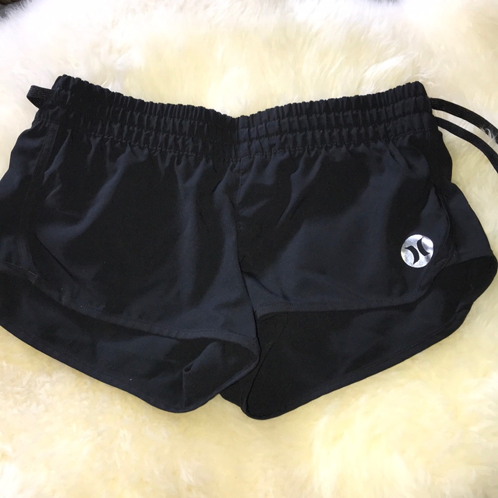 Black Hurley swim/gym shorts